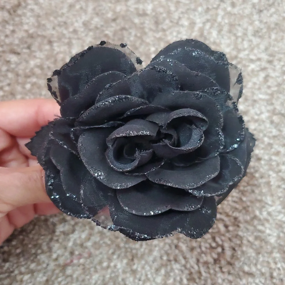 3 Flower Hair Pieces
